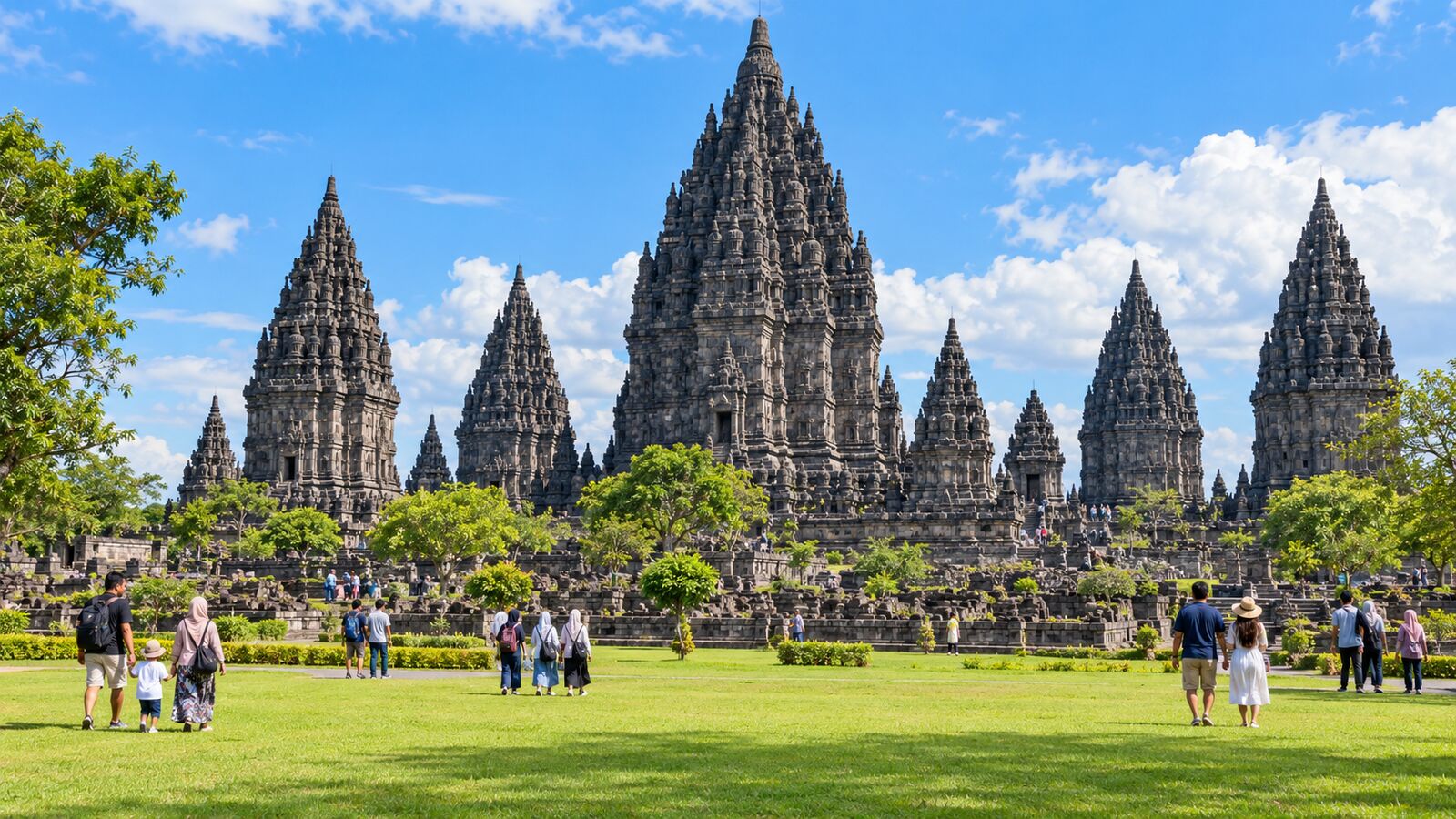 Menara Candi Prambanan